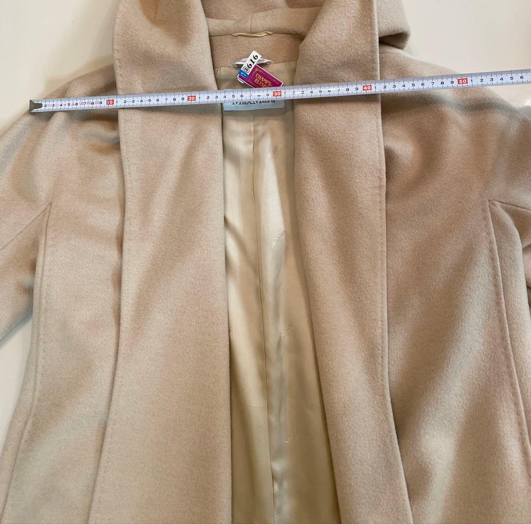 期間限定‼️新春セール‼️☆マックスマーラ☆フードコート　ベルテッド　ベージュ　38