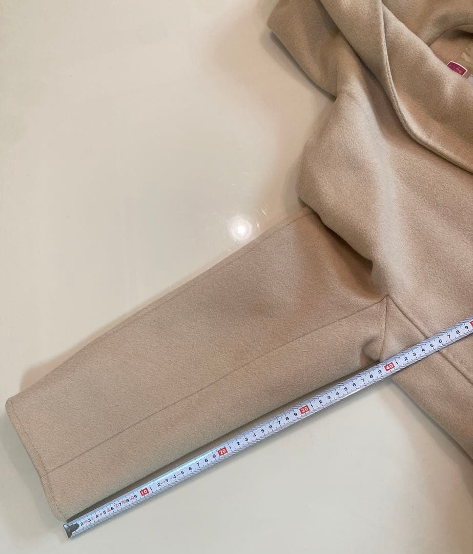 期間限定‼️新春セール‼️☆マックスマーラ☆フードコート　ベルテッド　ベージュ　38