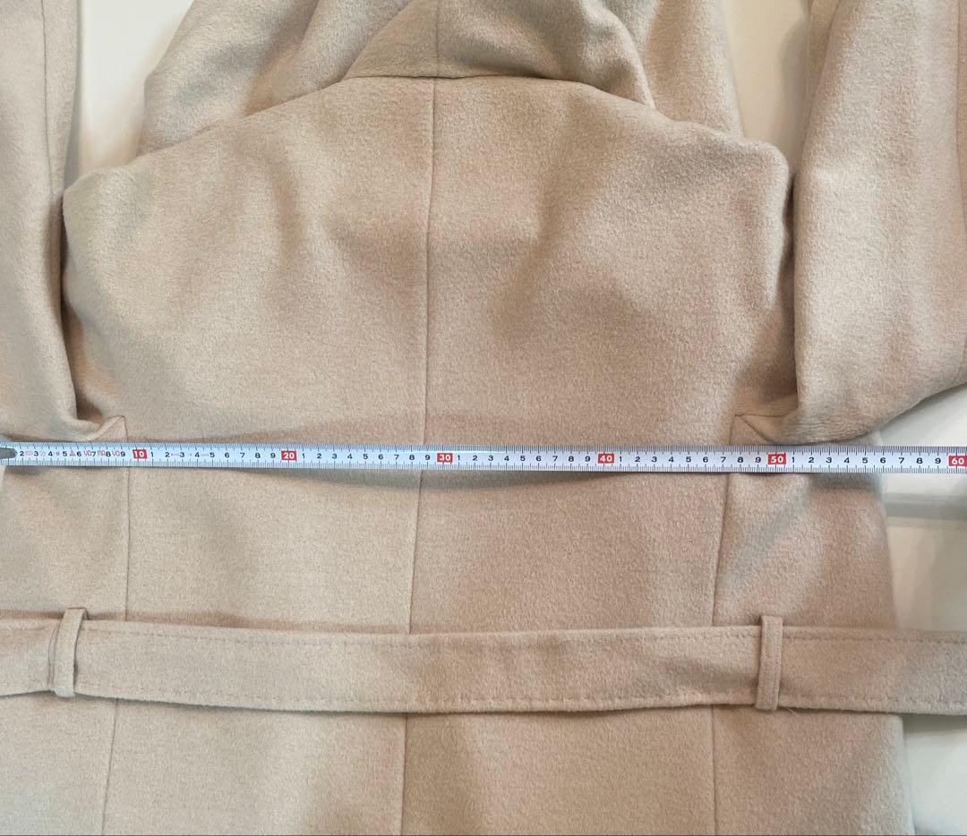 期間限定‼️新春セール‼️☆マックスマーラ☆フードコート　ベルテッド　ベージュ　38