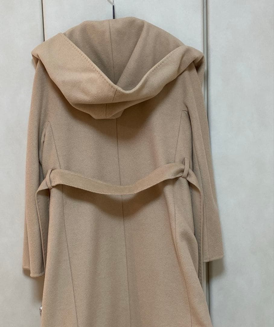 期間限定‼️新春セール‼️☆マックスマーラ☆フードコート　ベルテッド　ベージュ　38