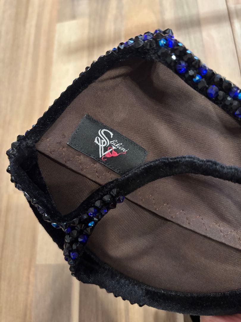 SVビキニJBBFビキニフィットネス青グラデ