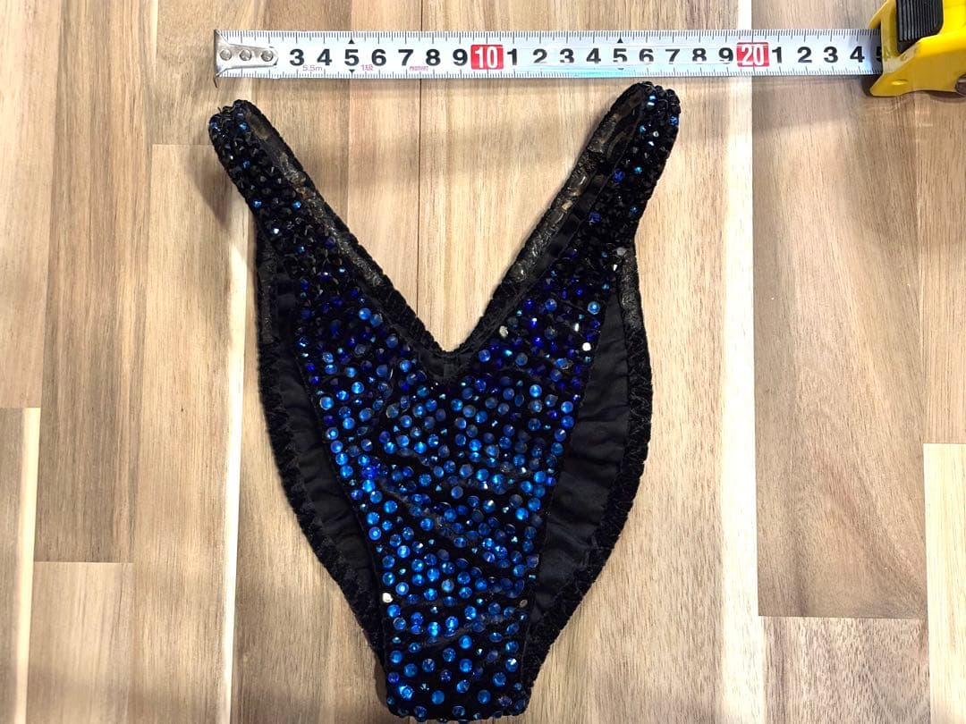 SVビキニJBBFビキニフィットネス青グラデ