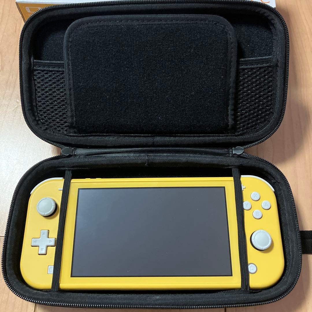 【SDカード付】Nintendo Switch Lite イエロー&ケース
