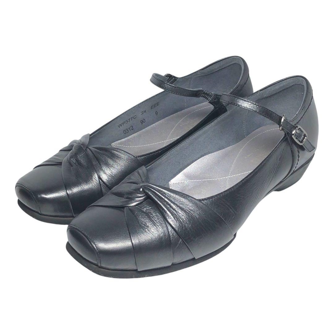 美品 ASICS PEDALA アシックス ペダラ ストラップ パンプス