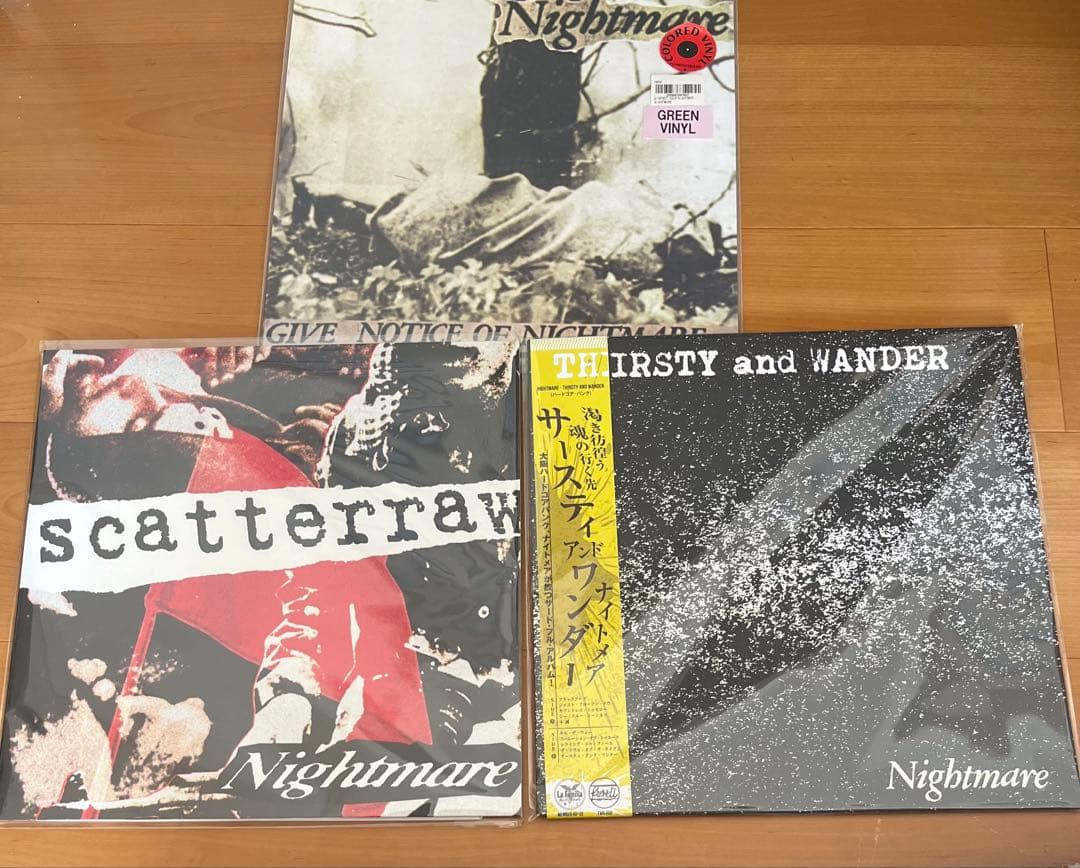 nightmare ナイトメア レコードセット ジャパコア ハードコア