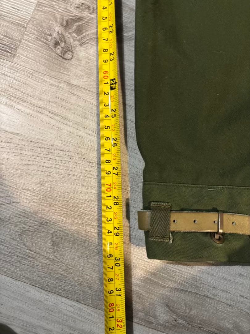 434 希少 スウェーデン軍 M59 カーゴパンツ C48 ベルト付き