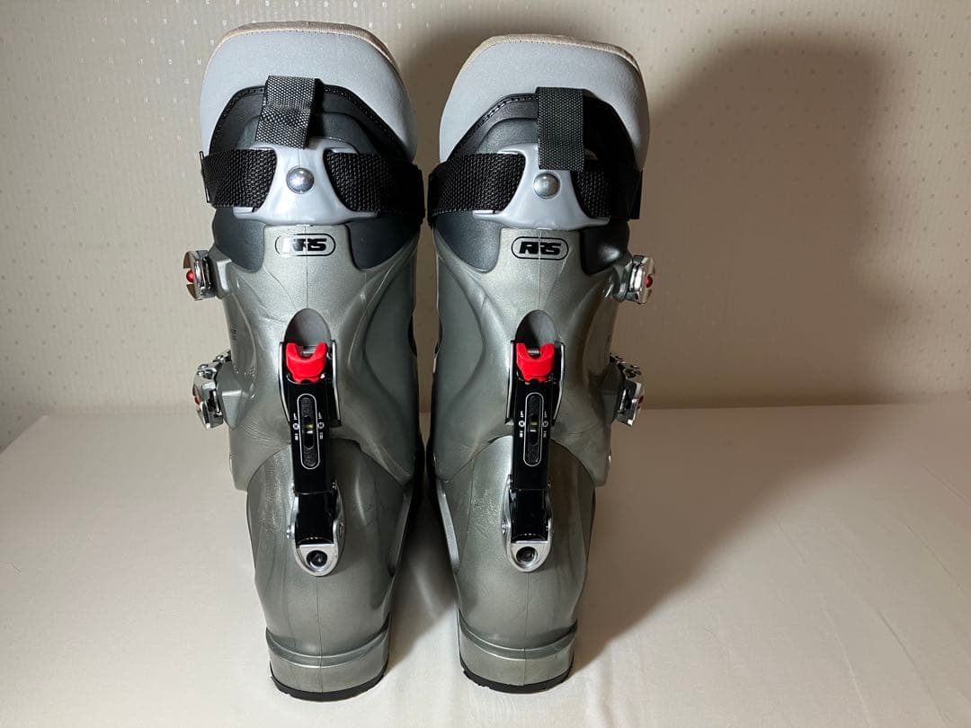 【美品】LANGE RRS80 スキー ブーツ シルバー