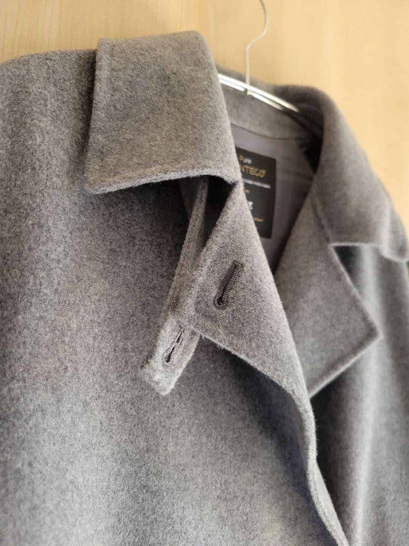 品切れ　23区 MANTECOPure チェスターコート　アウター　M　グレー