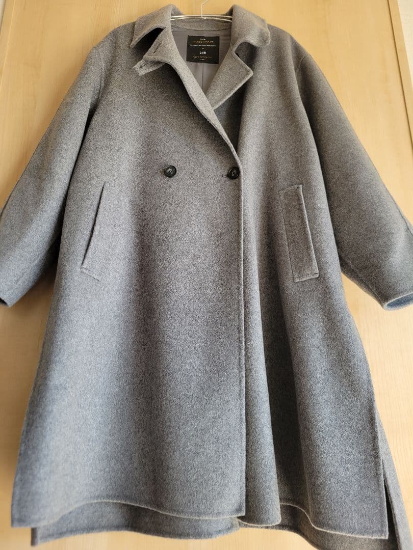 品切れ　23区 MANTECOPure チェスターコート　アウター　M　グレー