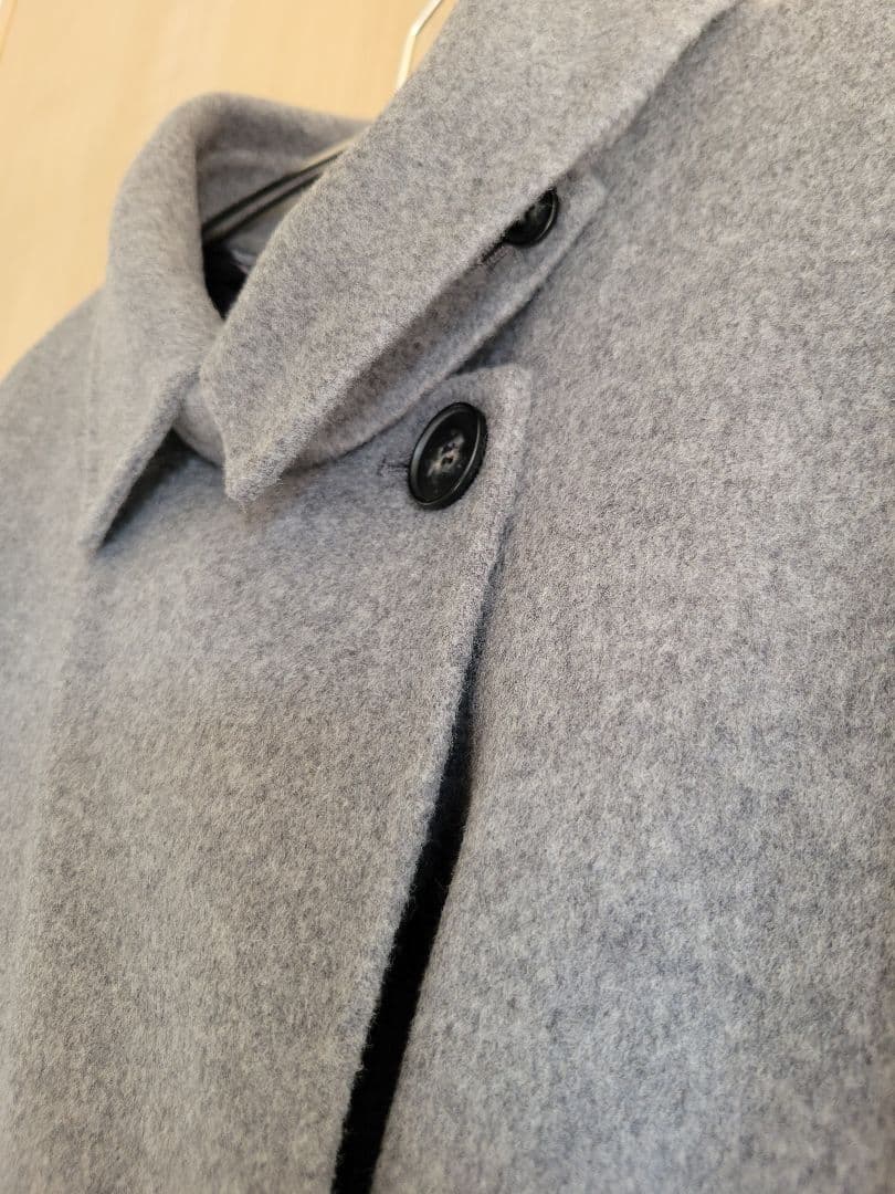 品切れ　23区 MANTECOPure チェスターコート　アウター　M　グレー