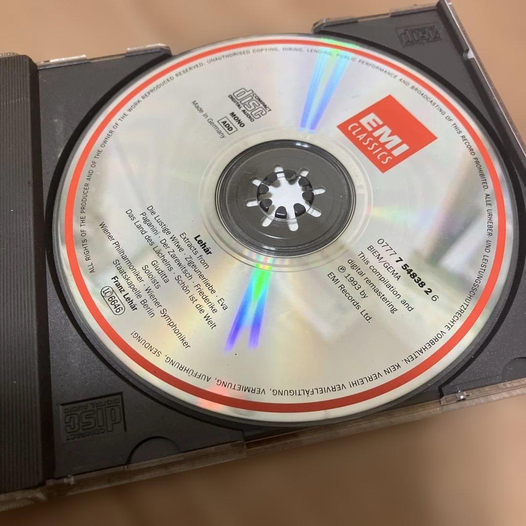 Franz Lehár クラシックCD レハール　自作自演　メリーウィドウ序曲