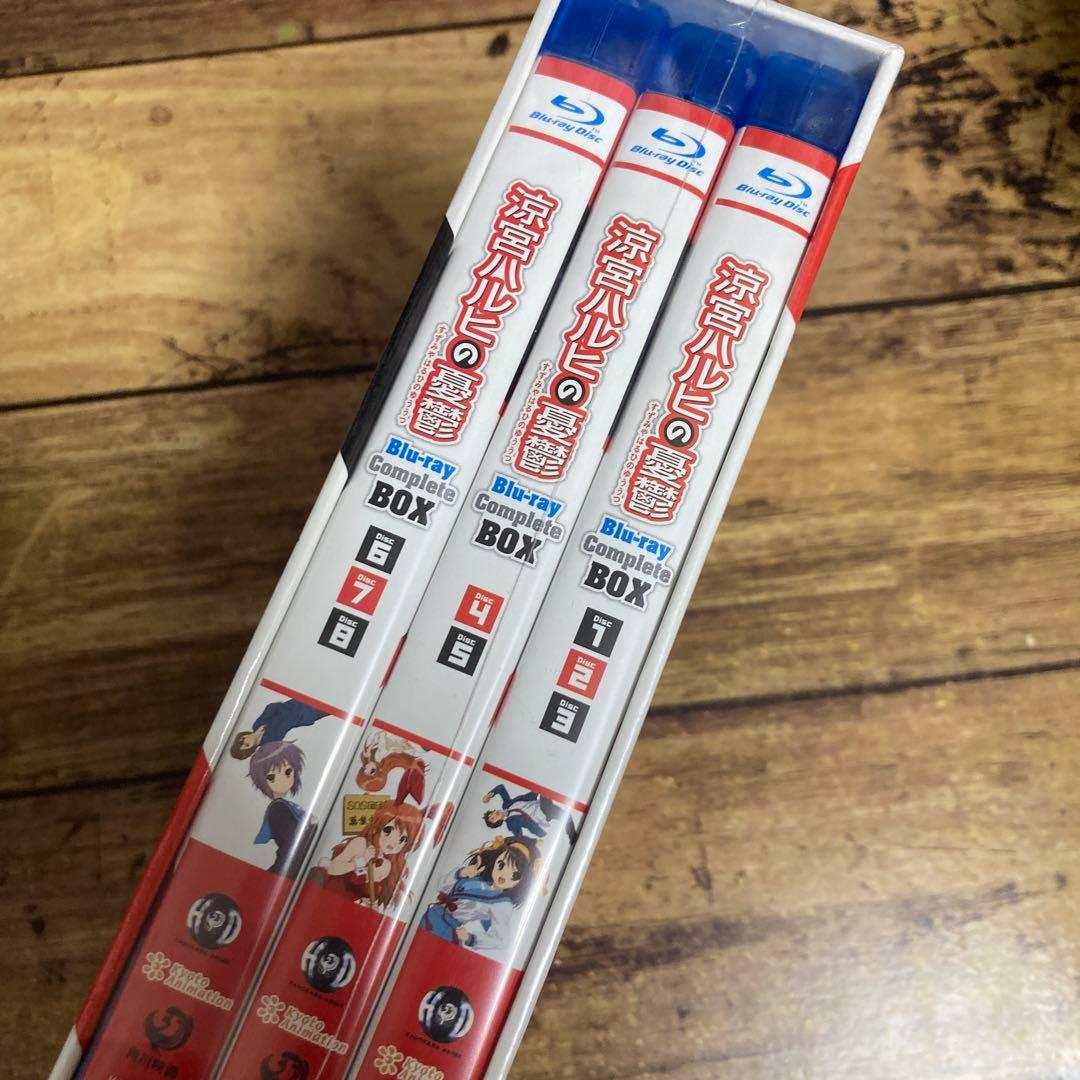 涼宮ハルヒの憂鬱 ブルーレイ コンプリートBOX〈初回限定生産・8枚組〉