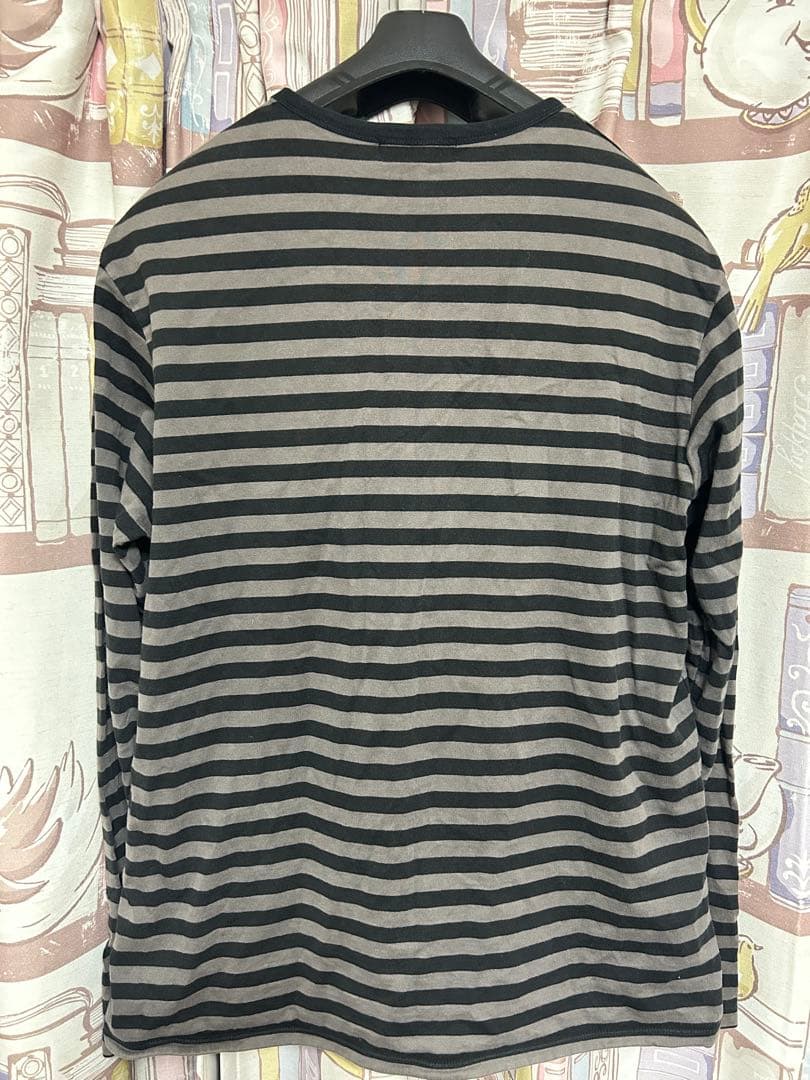 アンダーカバー初期黒タグボーダーロンT③ undercoverジョニオ