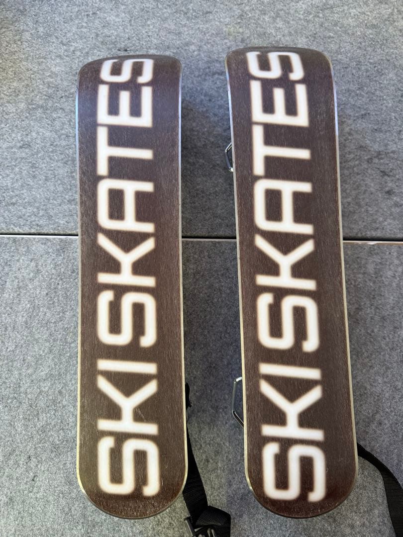 【極美品】SKI SKATES スキースケート　ハードブーツ用