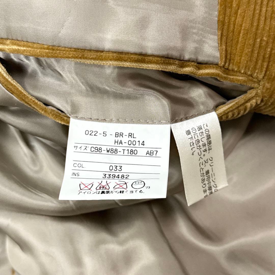 希少 ポロバイラルフローレン 三角タグ コーデュロイジャケット 茶色系 AB7