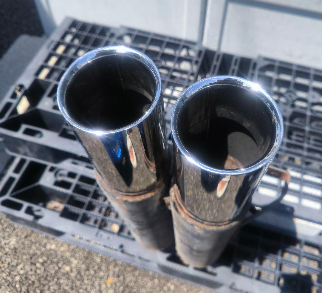 kazuya　ディアルマフラー　ワンオフ　真円　セダン等　加工用　➀