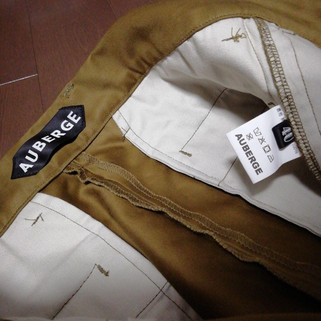 【別注・新品】AUBERGE　ex. LUCHA　ワイドパンツ　a.presse