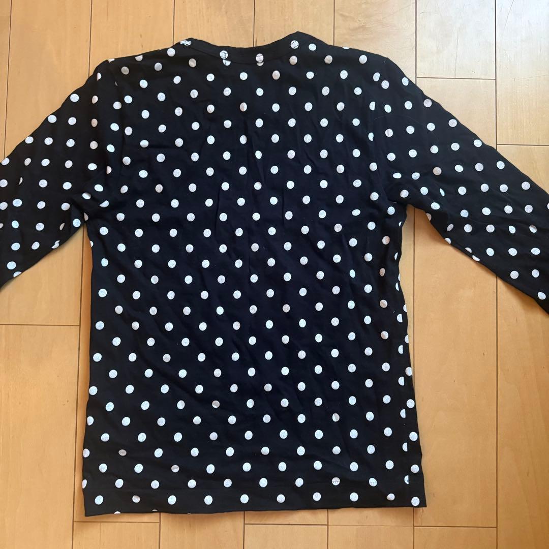 e*i様 PLAY COMME des GARÇONS ドット柄長袖Tシャツ S