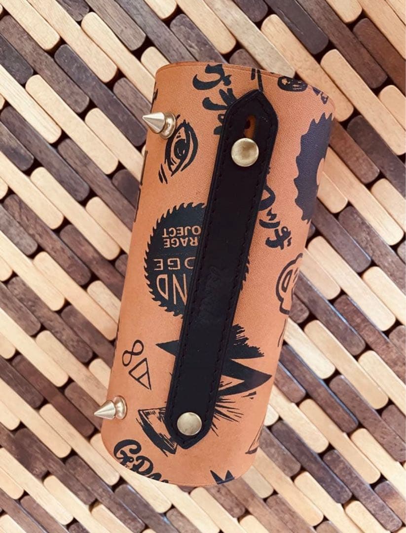 グラインドロッヂ　初期　CB缶カバー　boab leather works