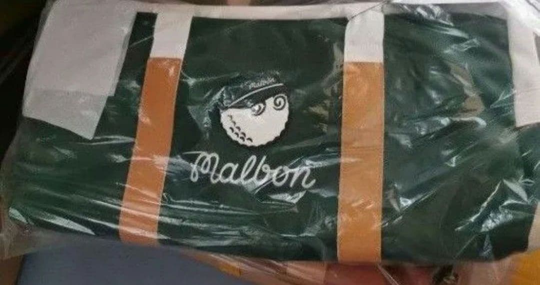 マルボンゴルフ ボストンバッグ ラウンドバッグ 軽量 グリーン/ホワイト選べる