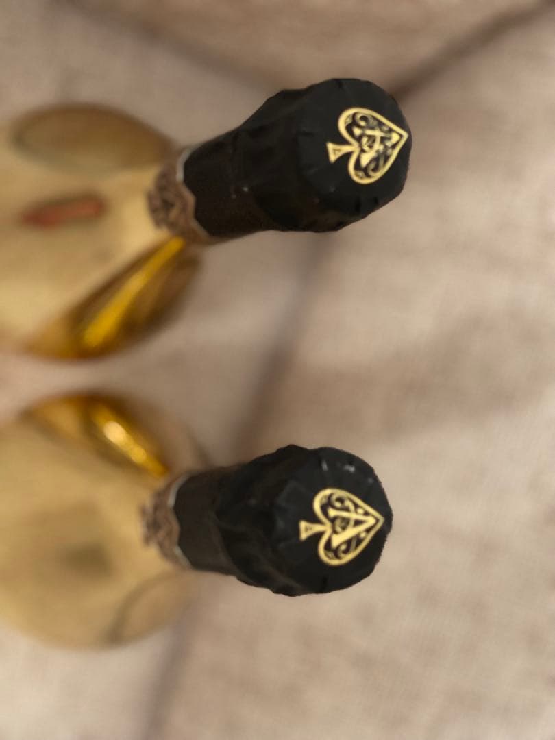 アルマンド ゴールド ボトル空瓶インテリア用ArmanddeBrignac展示用