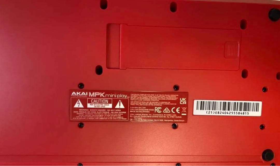 【未使用】AKAI MPK mini playミニキーボード