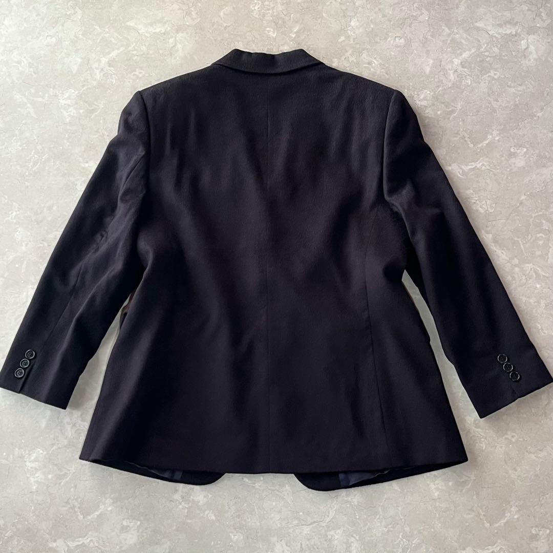 美品☆ブルックスブラザーズ カシミヤ100% テーラードジャケット XL 黒