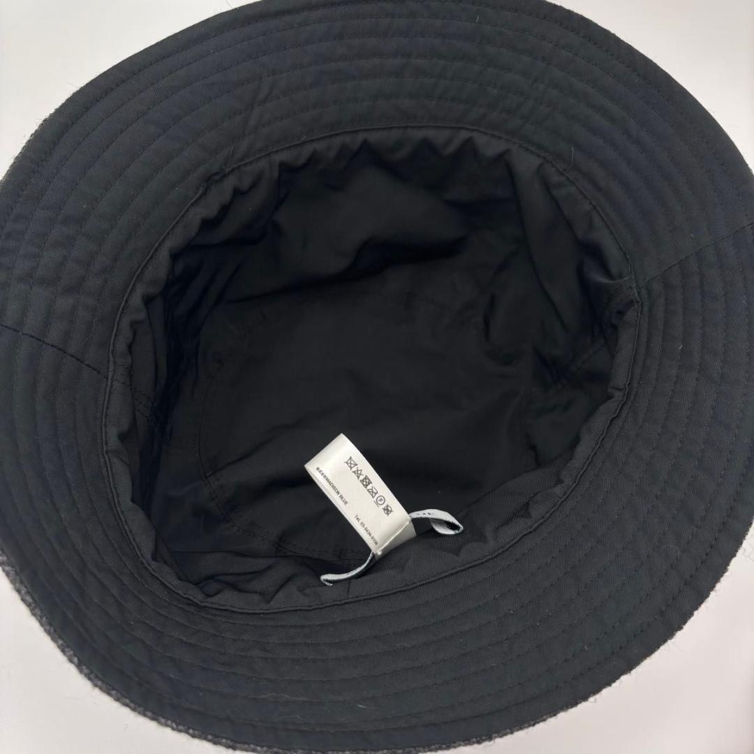 美品 MADISON BLUE マディソンブルー　 ハット 帽子 ウール グレー