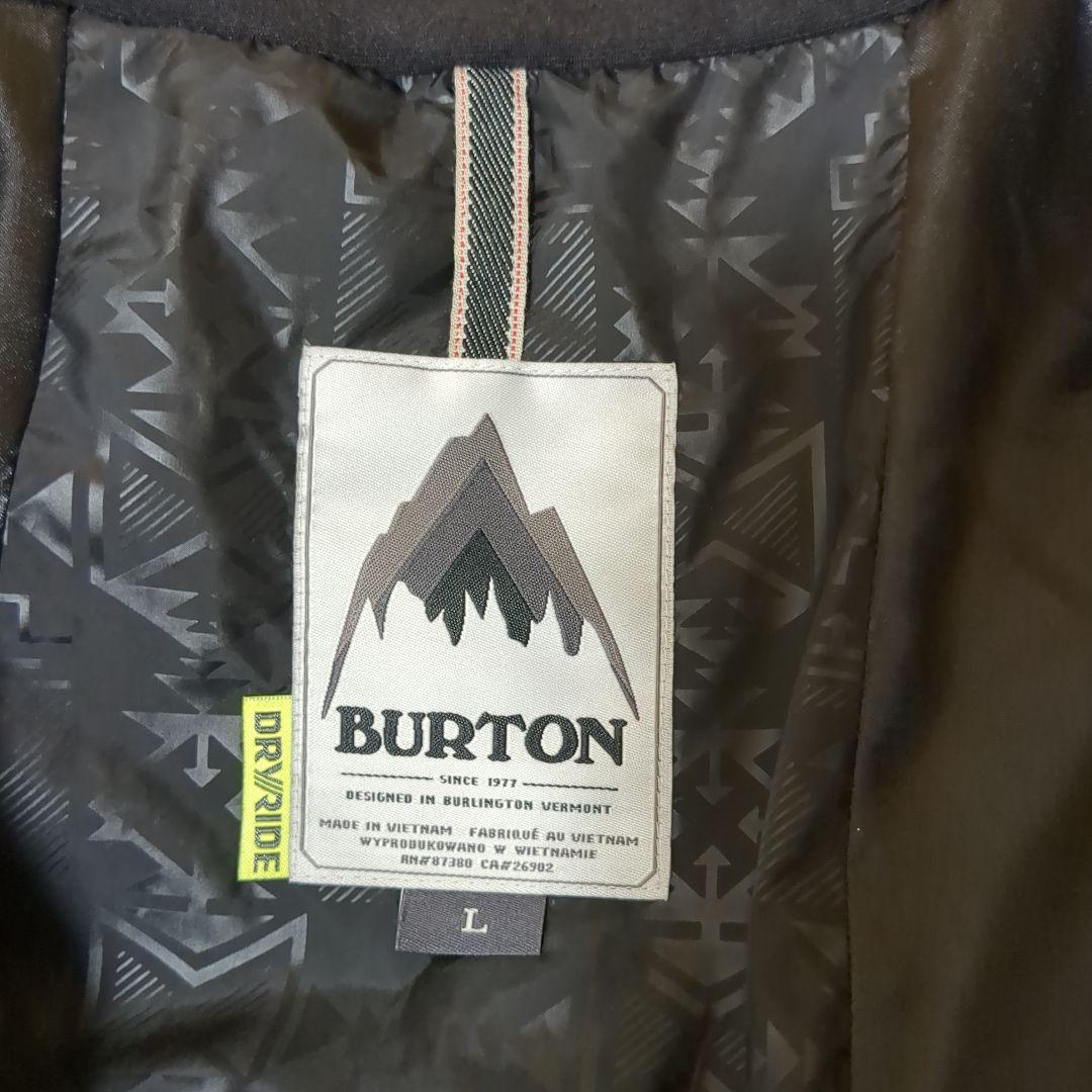 BURTON フード付きスノーボードウェア Lサイズ
