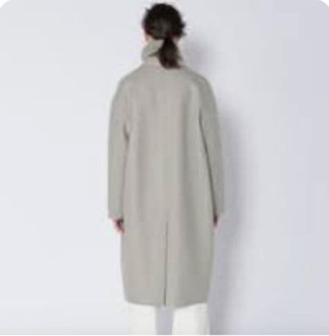 ギャルリーヴィー　ライトメルトンチェスターコート　セージグリーン