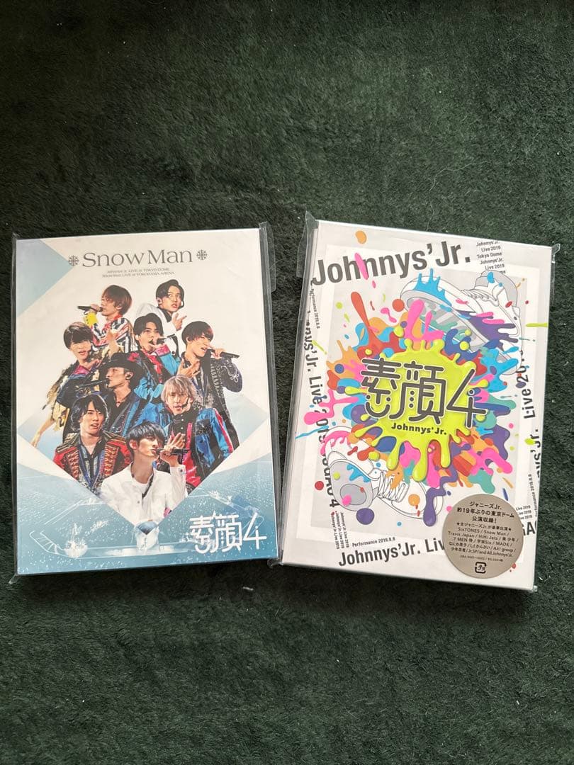 素顔4 Man盤＋Jr盤＋ジャニーズJr.名鑑2019 3点セット