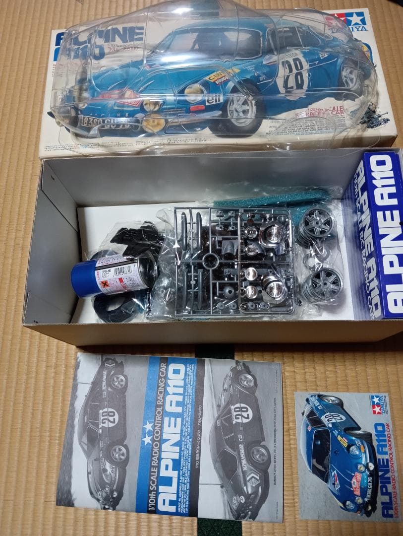 TAMIYA ALPINE A110 1/10スケールラジコンカー
