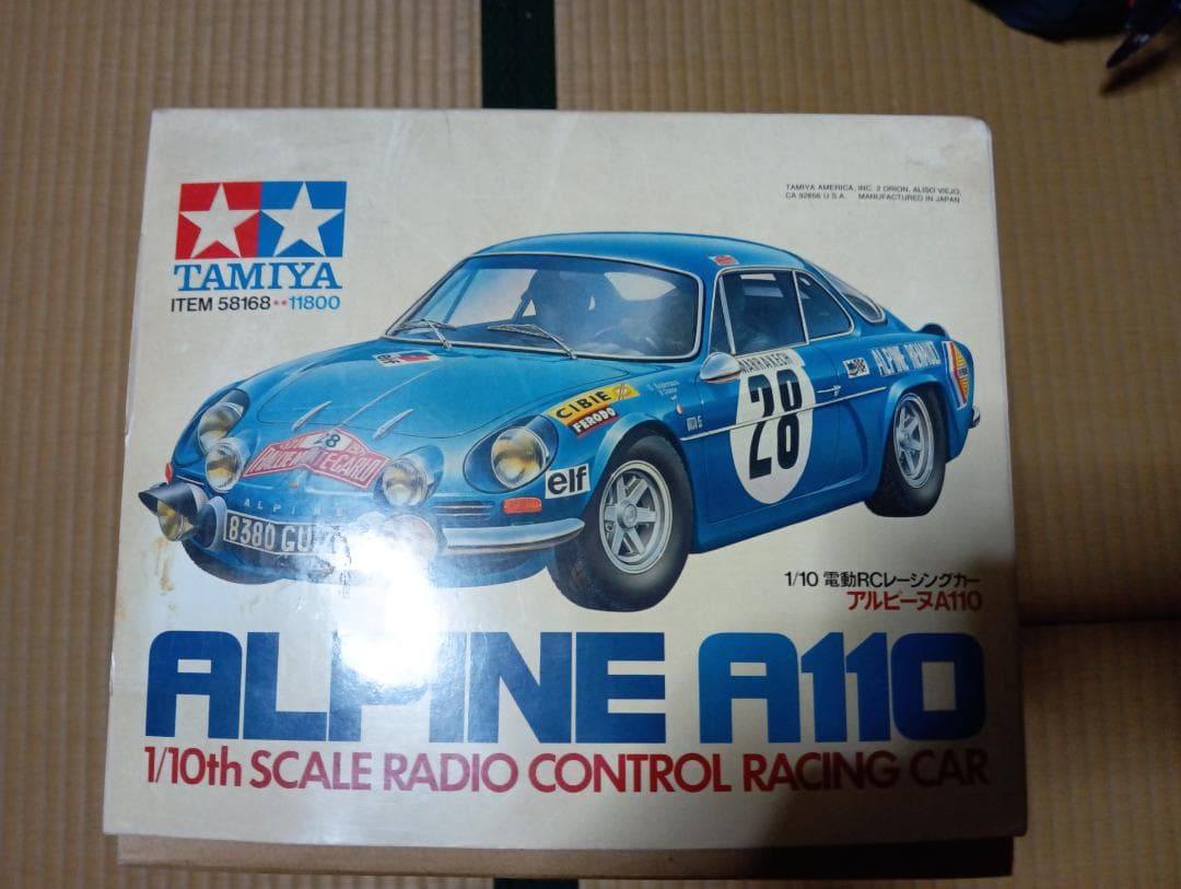 TAMIYA ALPINE A110 1/10スケールラジコンカー