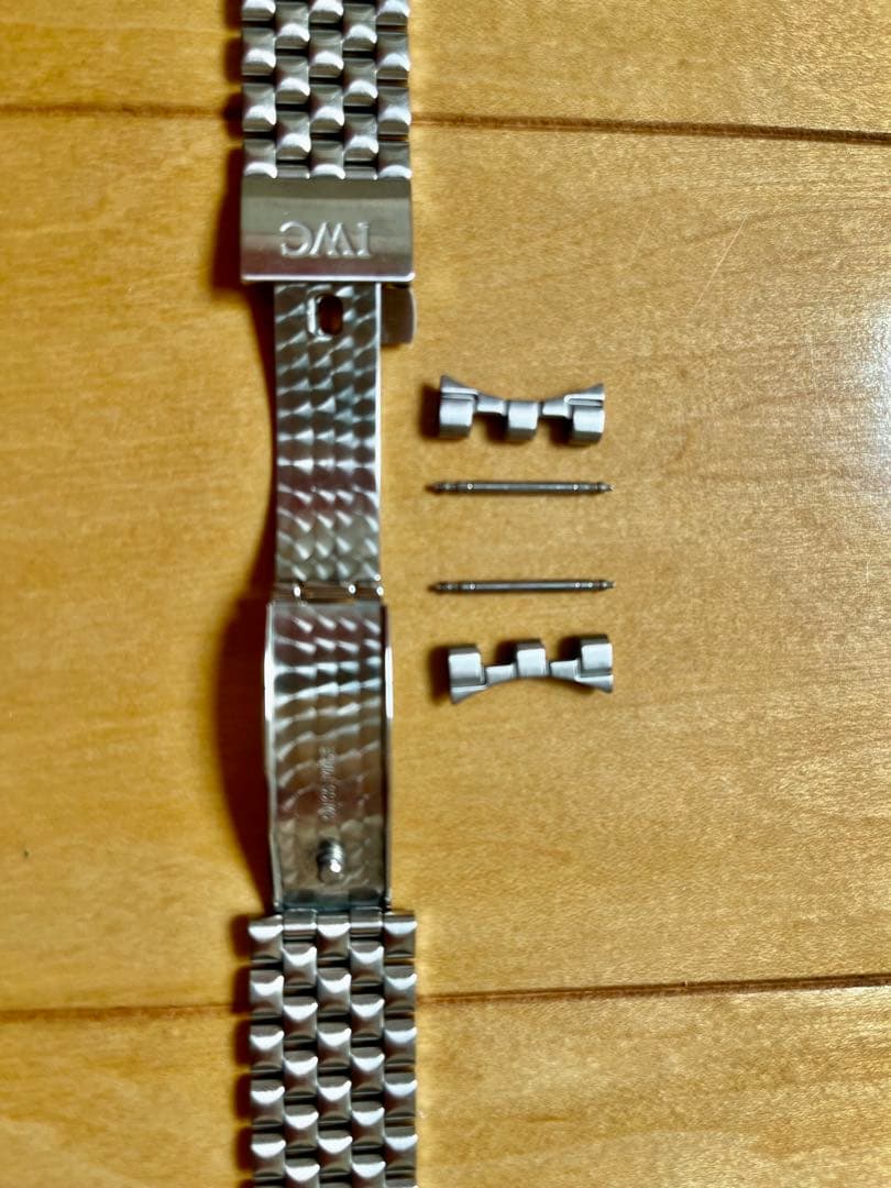 IWC マーク15 中期型19mm純正ステンレスベルト