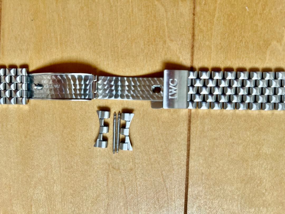 IWC マーク15 中期型19mm純正ステンレスベルト