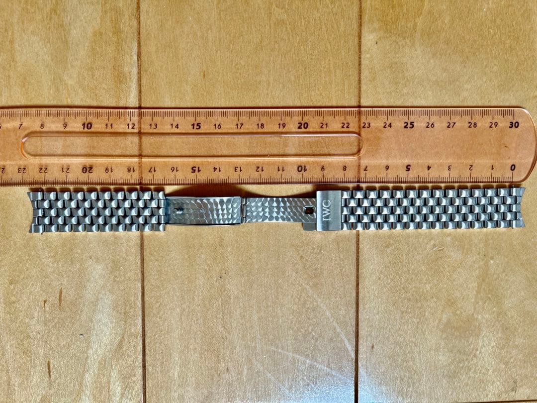 IWC マーク15 中期型19mm純正ステンレスベルト