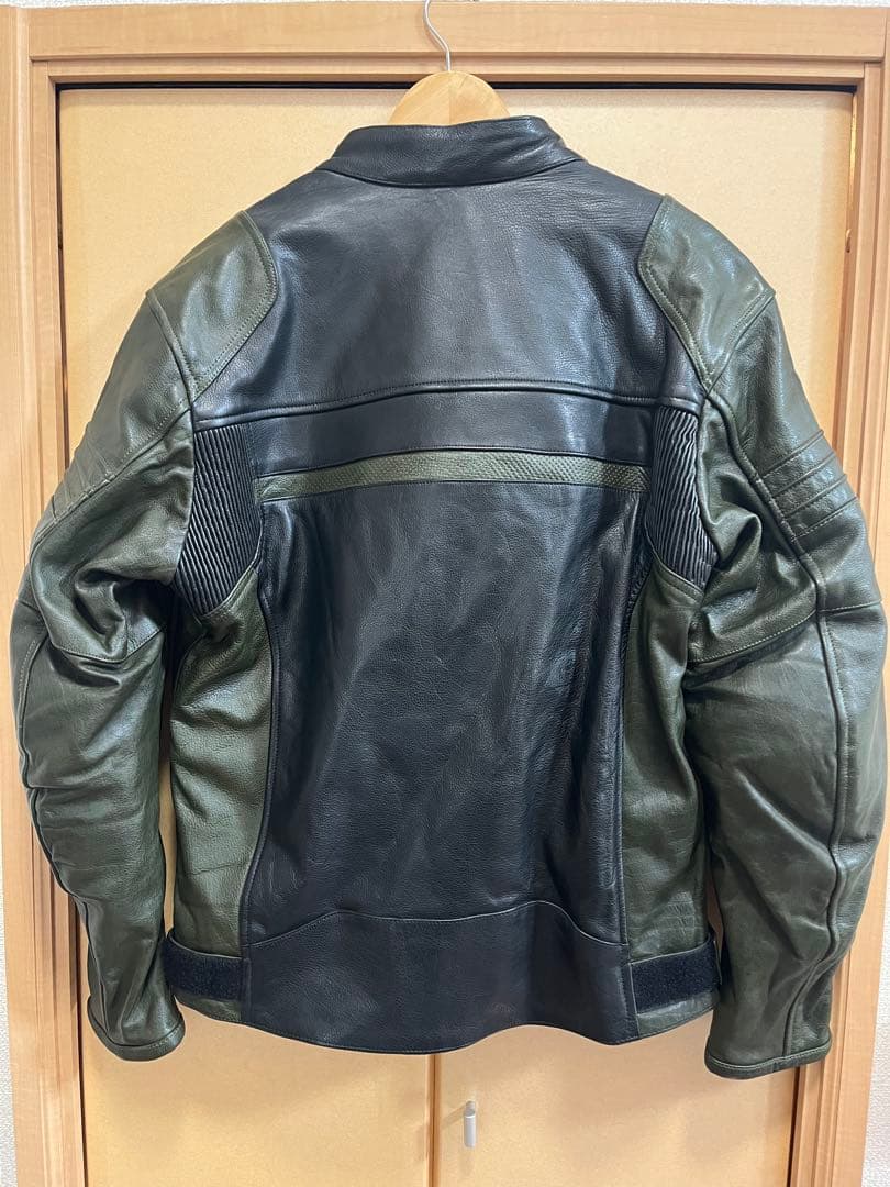 【こだま743】DEGNER(デグナー)レザージャケット　牛革　XLサイズ