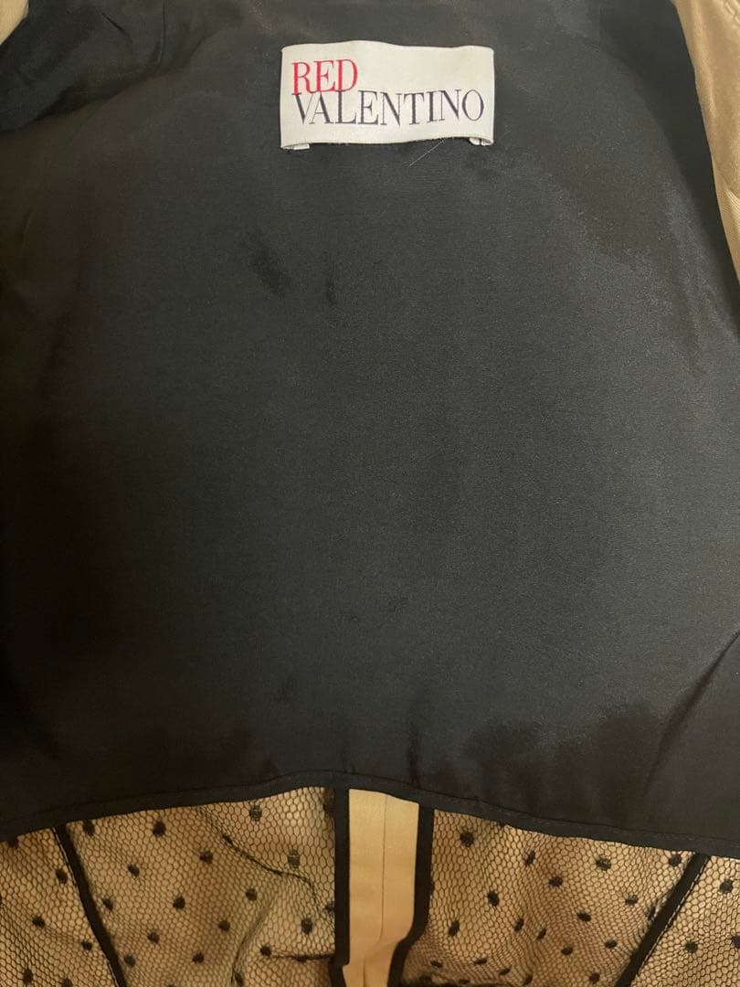 ヴァレンティノ　トレンチコート　ドット柄