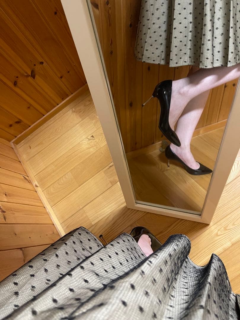 ヴァレンティノ　トレンチコート　ドット柄