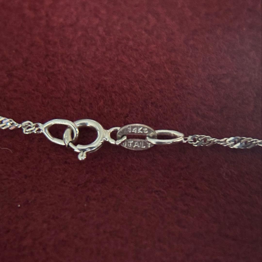 14K ハワイアンジュエリー プルメリア◯ネックレス