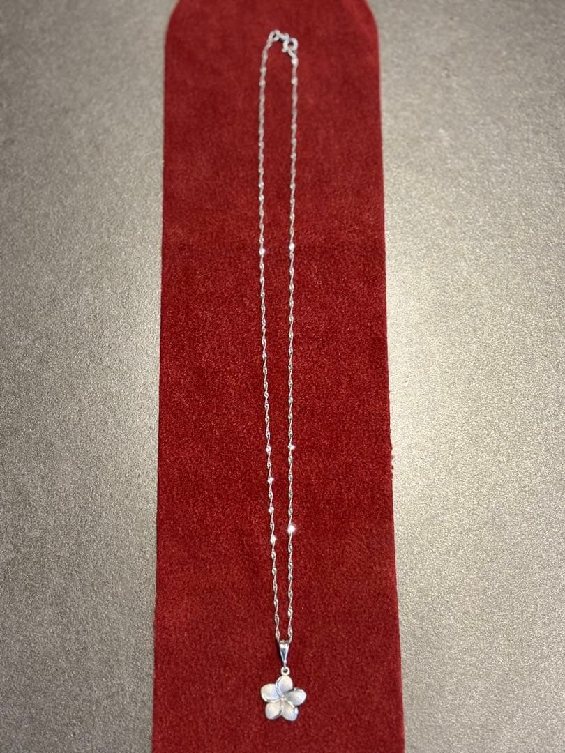 14K ハワイアンジュエリー プルメリア◯ネックレス