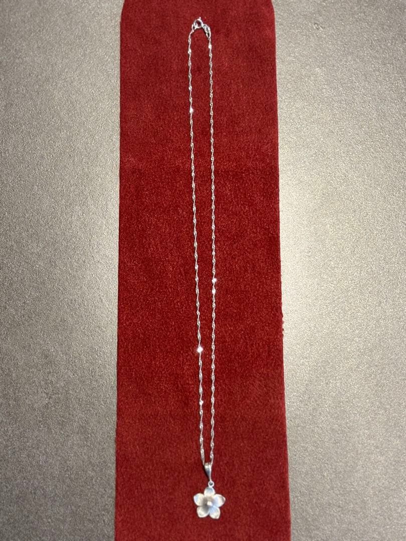 14K ハワイアンジュエリー プルメリア◯ネックレス