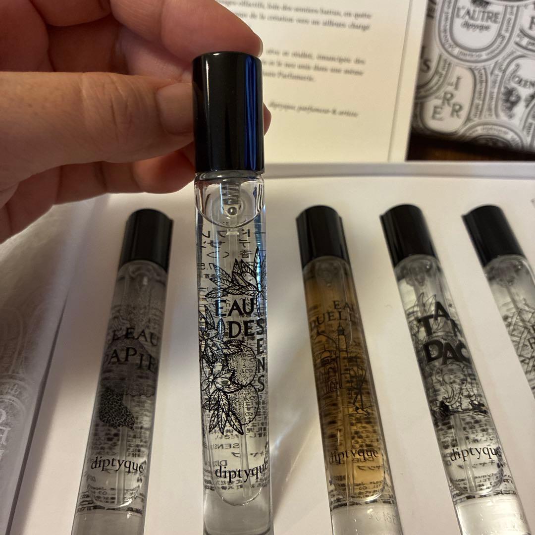 diptyque 香水　選べるオードトワレ5本セット