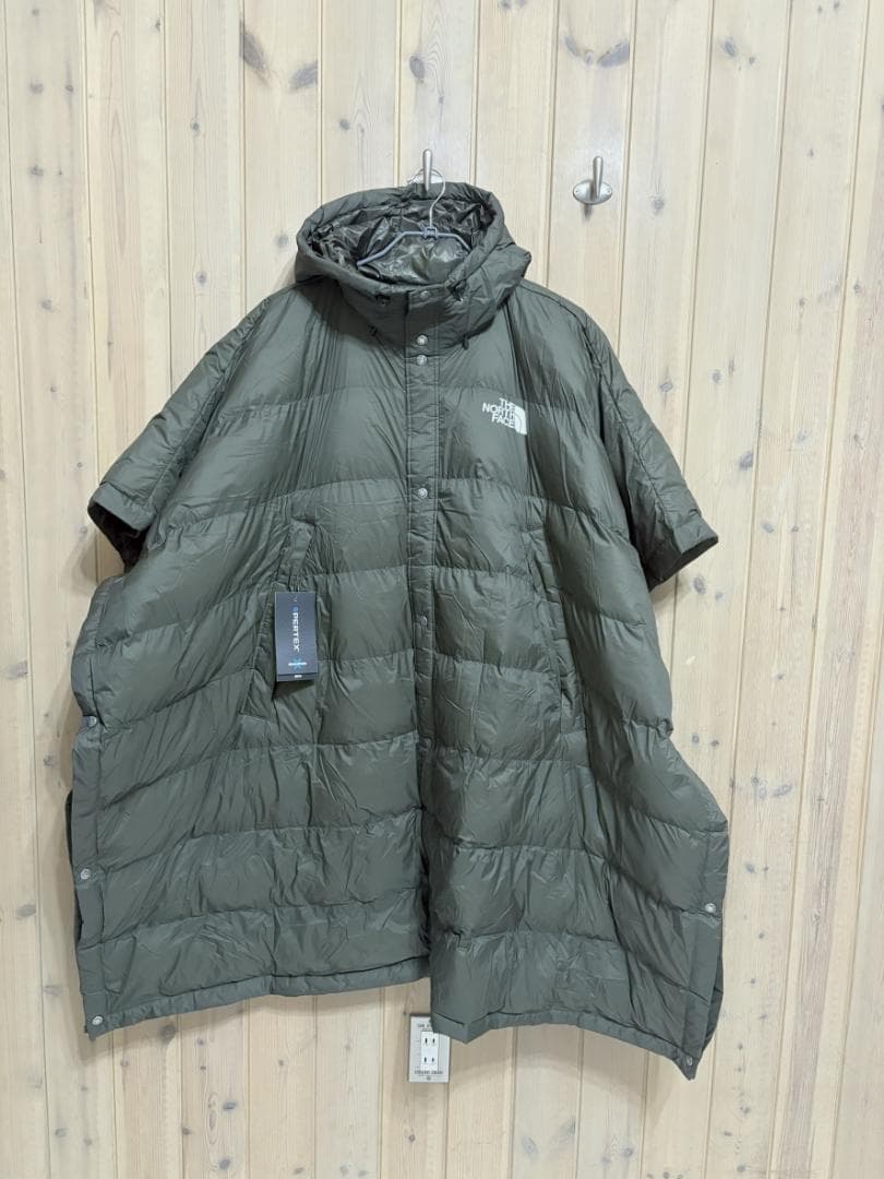 新品　ノースフェイス　PADDED PONCHO COAT　パデッドポンチョ