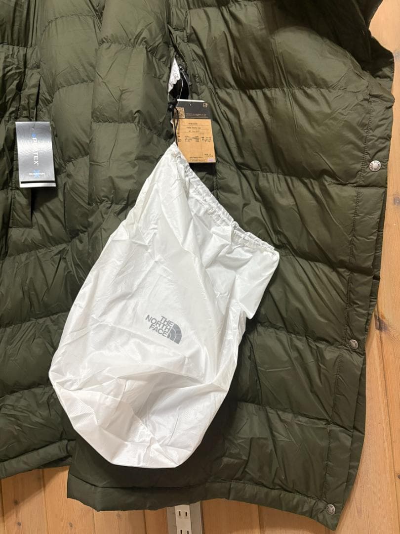 新品　ノースフェイス　PADDED PONCHO COAT　パデッドポンチョ