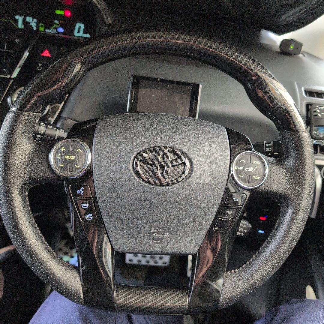 よし プリウスαG`sステアリングスイッチ左右セット