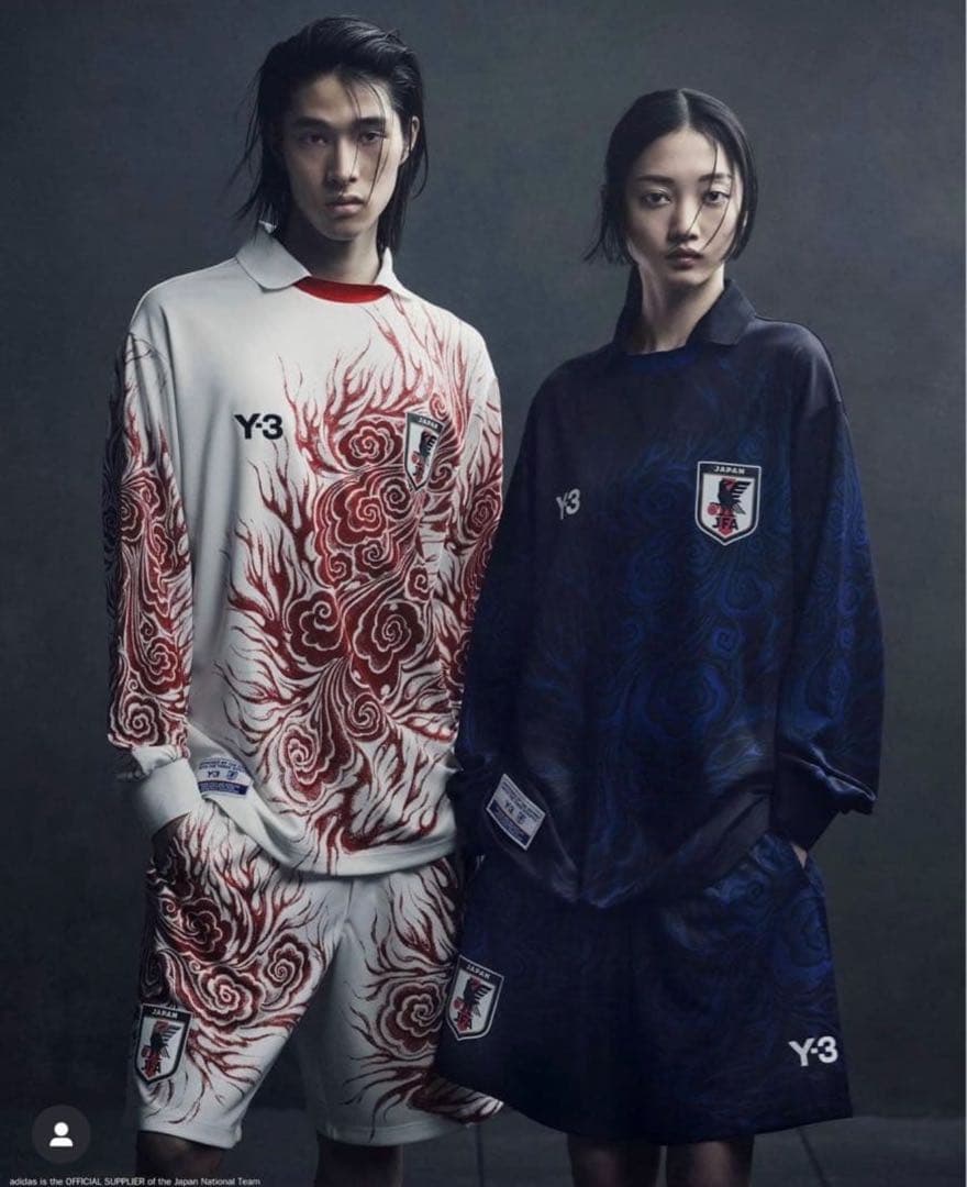 Y-3 adidas ヨウジヤマモト 日本代表 ユニフォーム S 新品 ロンt