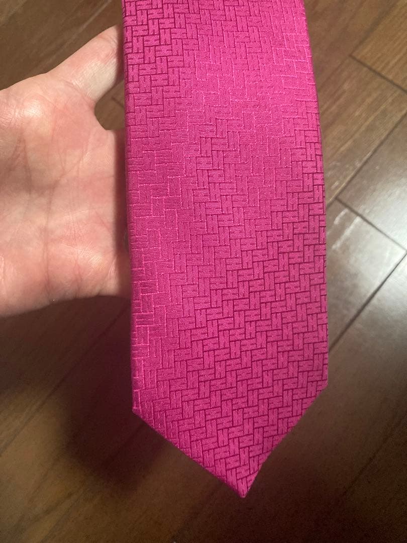 【なかた】HERMES ファソネ柄 ネクタイ