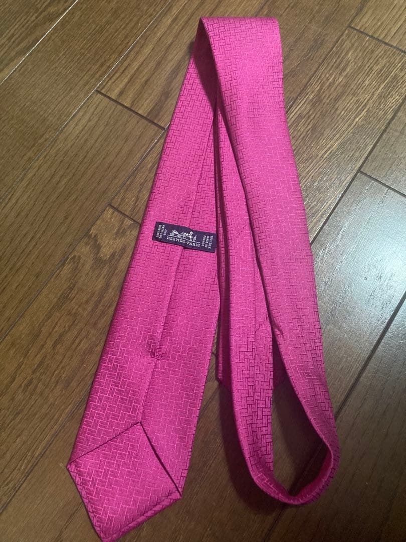 【なかた】HERMES ファソネ柄 ネクタイ