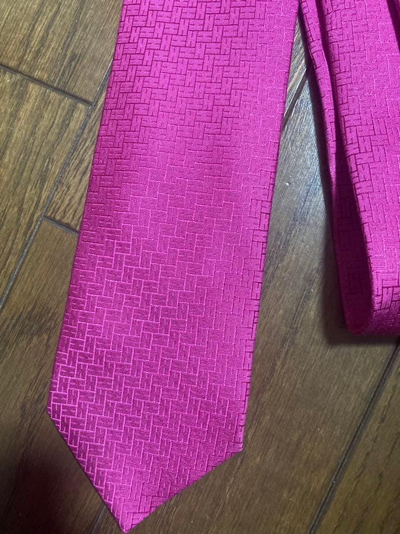 【なかた】HERMES ファソネ柄 ネクタイ